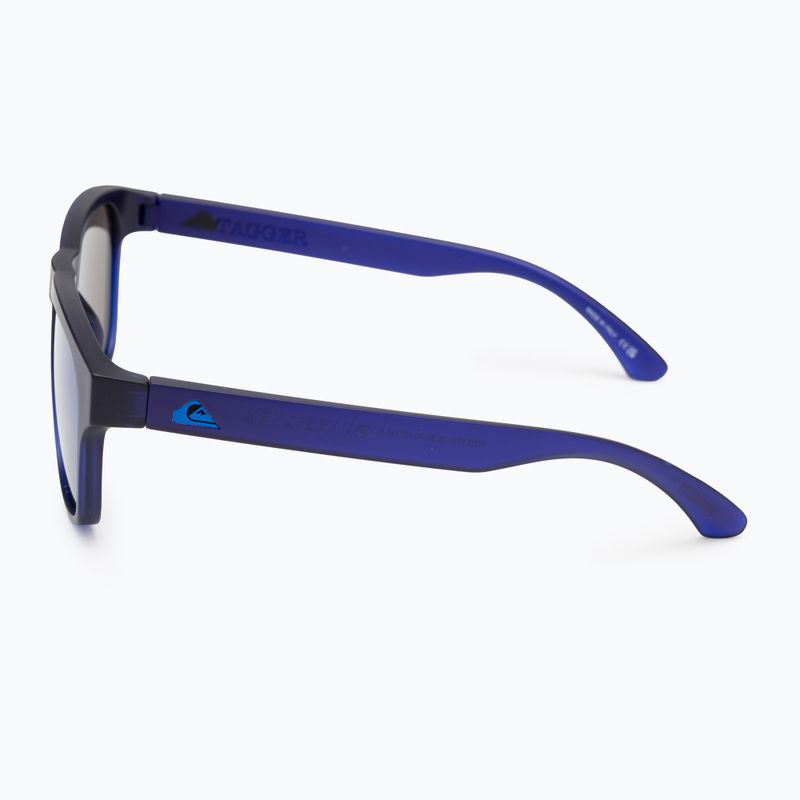 Occhiali da sole da uomo Quiksilver Tagger blu navy flash 4