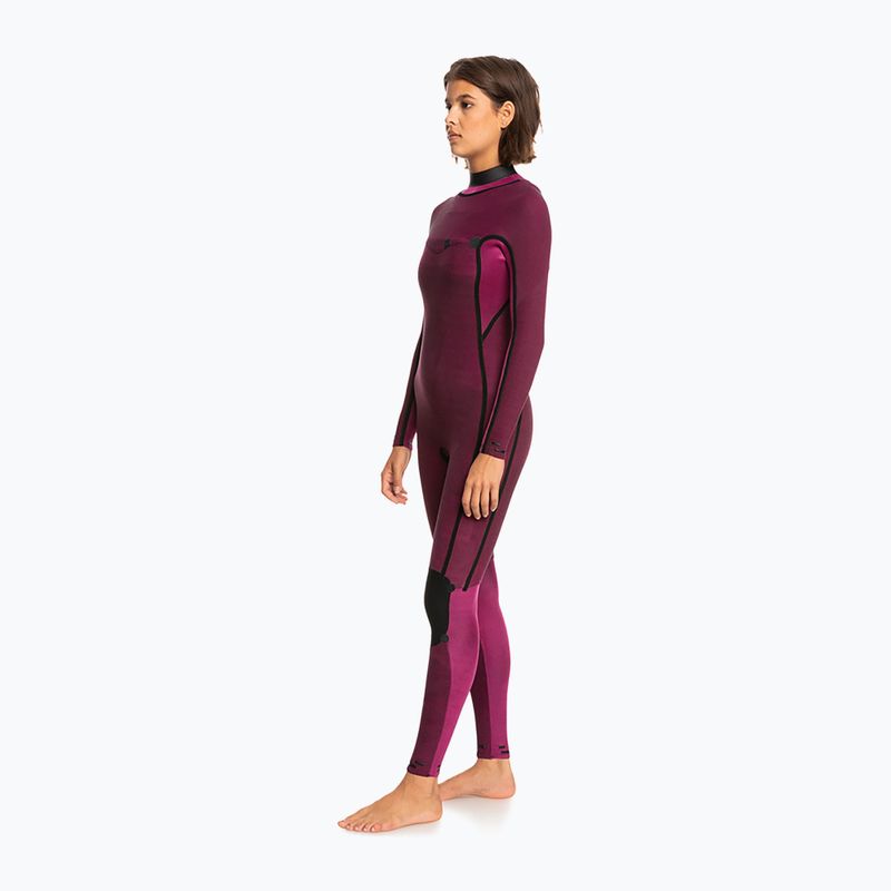 Muta da donna ROXY 3/2 Elite XT ST Printed FZ GBS nero/nero a fiori 6