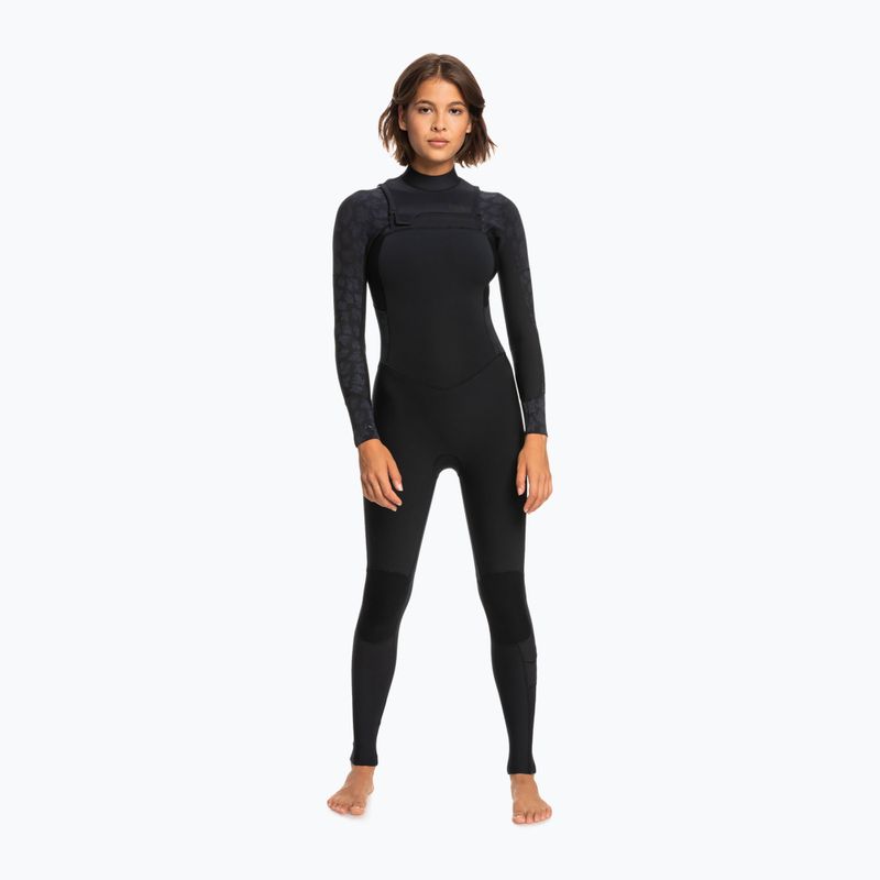 Muta da bagno donna ROXY 4/3 Swell Series FZ GBS nero 6