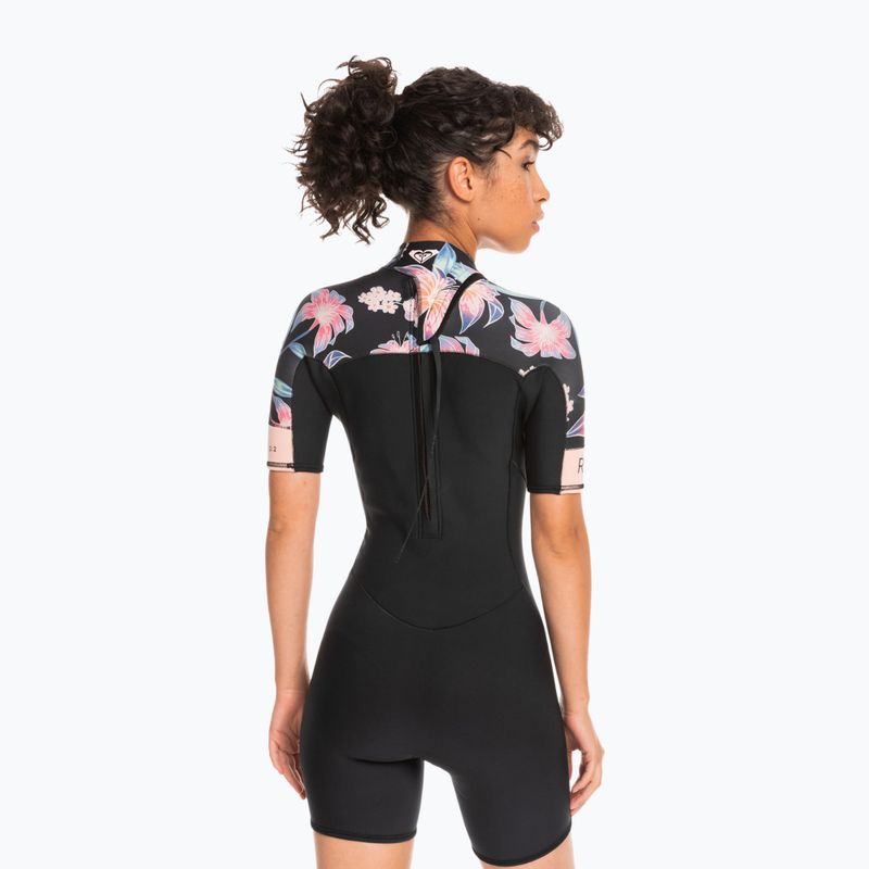 Schiuma da donna ROXY 2.0 Swell Series SS BZ QLCK antracite paradise found s 3