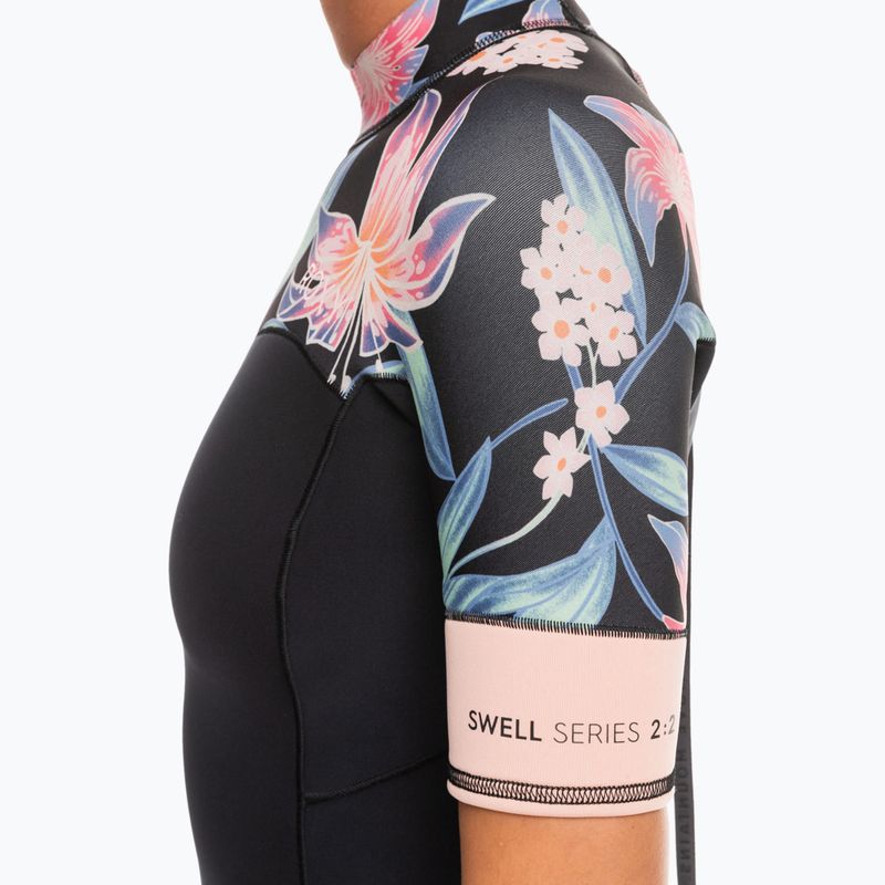 Schiuma da donna ROXY 2.0 Swell Series SS BZ QLCK antracite paradise found s 4