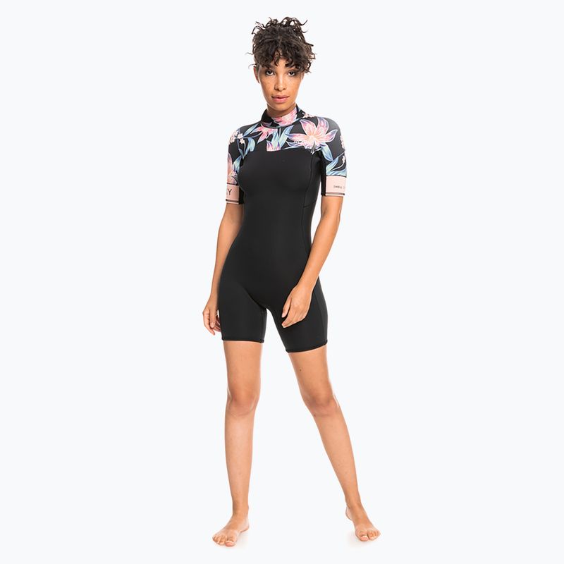 Schiuma da donna ROXY 2.0 Swell Series SS BZ QLCK antracite paradise found s 2