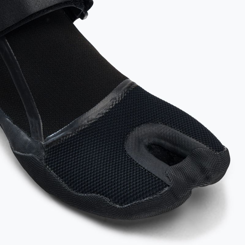 Stivale Quiksilver Marathon Sessions 5 mm Split Toe da uomo in neoprene nero 7