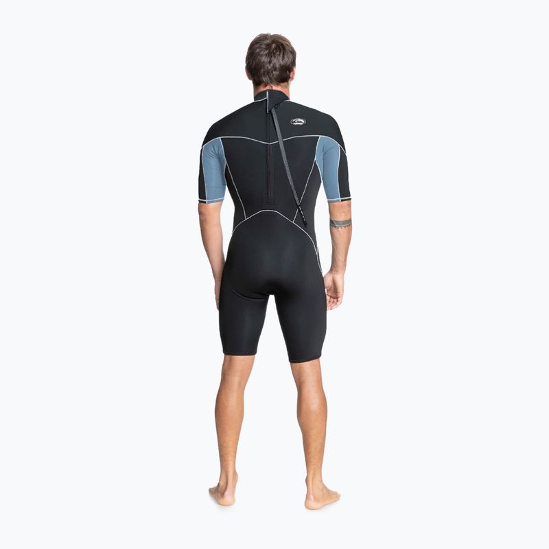 Quiksilver muta da uomo 2/2 Capsule Saturn SS SP nero/blu provinciale 8