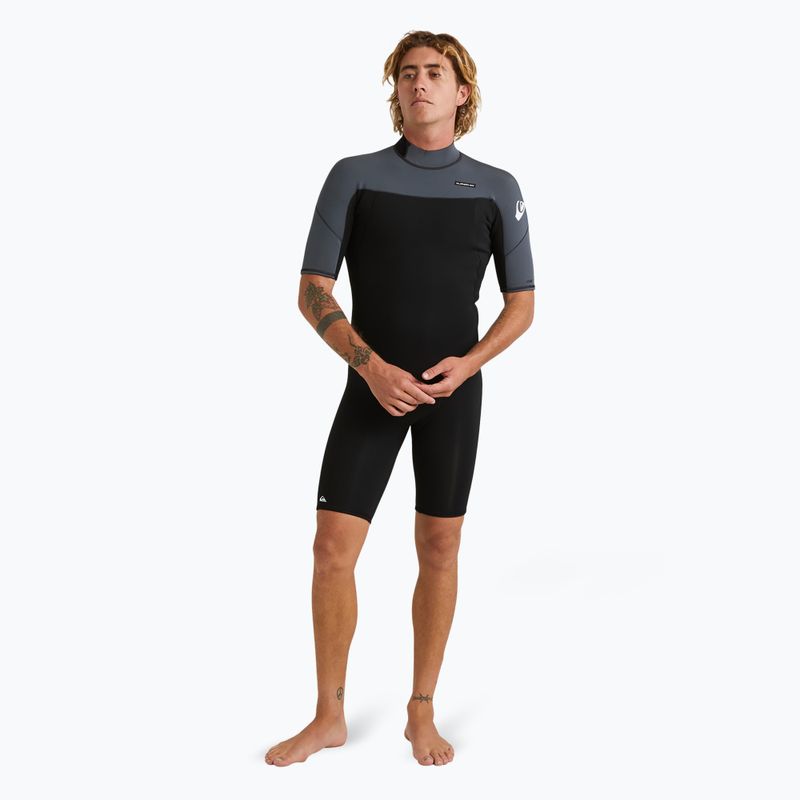 Muta Quiksilver 2/2 Everyday Sessions SS SP BZ nero/gun metal da uomo 3