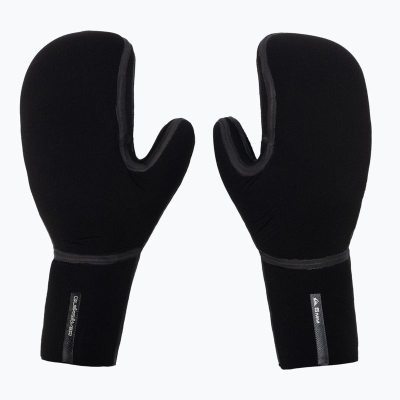 Quiksilver Marathon Sessions 5 mm Mitt nero guanti in neoprene da uomo 3