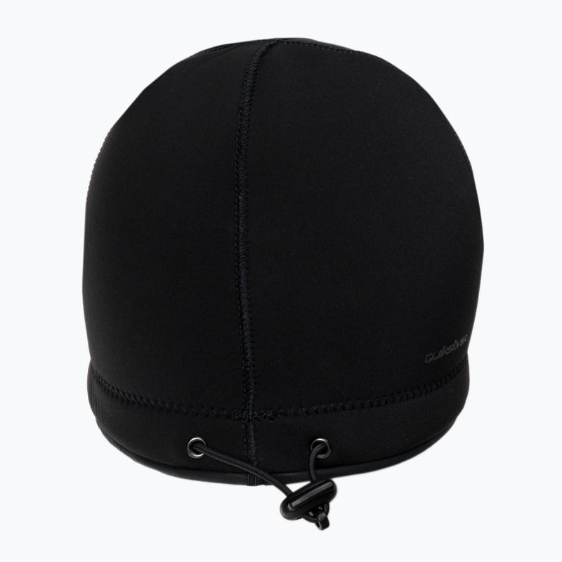 Cappello Quiksilver Marathon Sessions 2 mm nero da uomo in neoprene 3