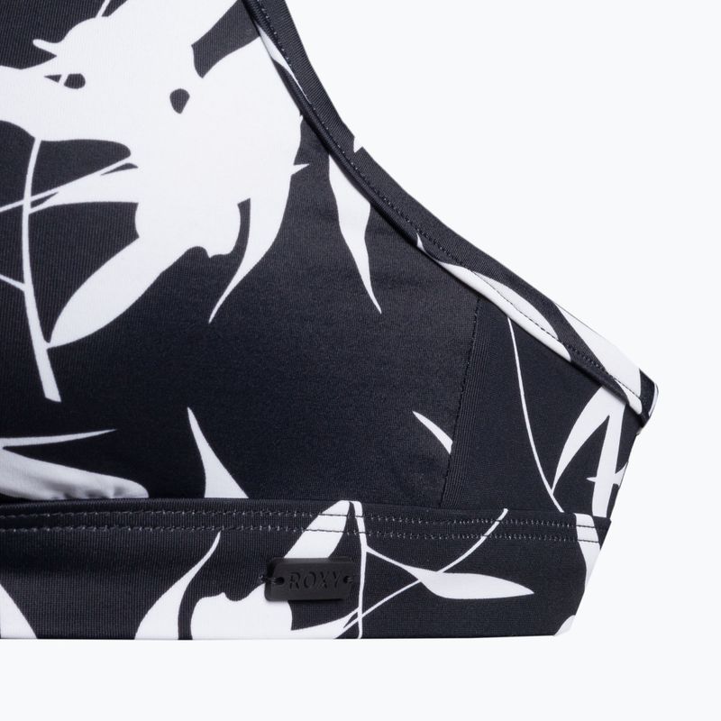 ROXY Love The Cross Step costume da bagno top antracite surf trippin bico s 3