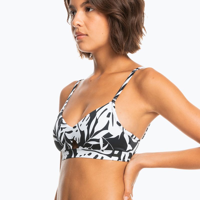 ROXY Love The Cross Step costume da bagno top antracite surf trippin bico s 5