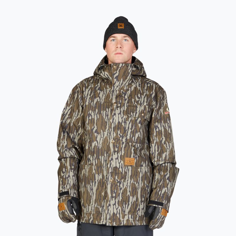 Giacca da snowboard DC Servo mossy oak original bottomland da uomo