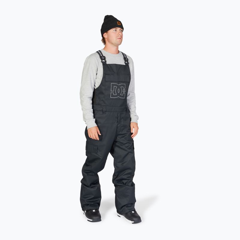 Pantaloni da snowboard da uomo DC Docile nero 3