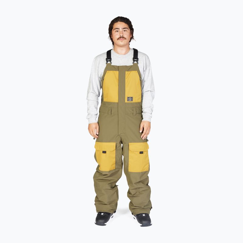 Pantaloni da snowboard da uomo DC Shadow verde edera