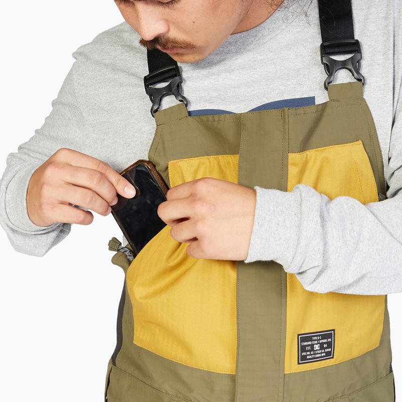 Pantaloni da snowboard da uomo DC Shadow verde edera 4