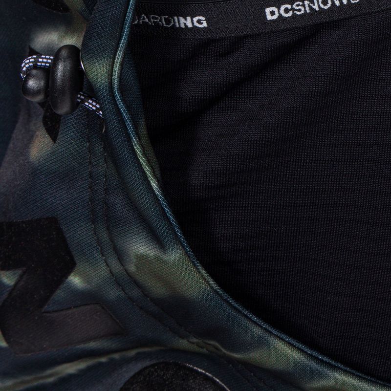 DC hoodaclava uomo angolato tie dye verde edera 5