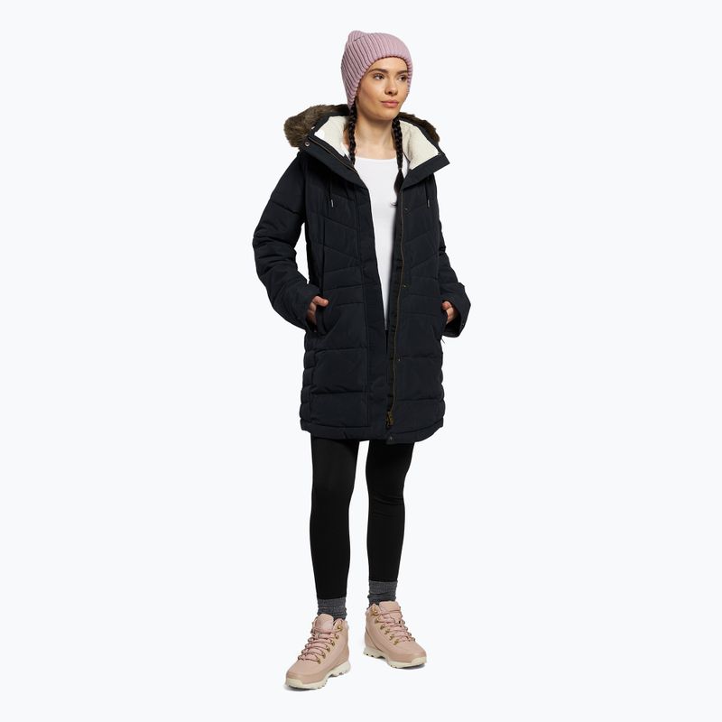 ROXY Ellie cappotto da donna in piuma d'oca nera 2