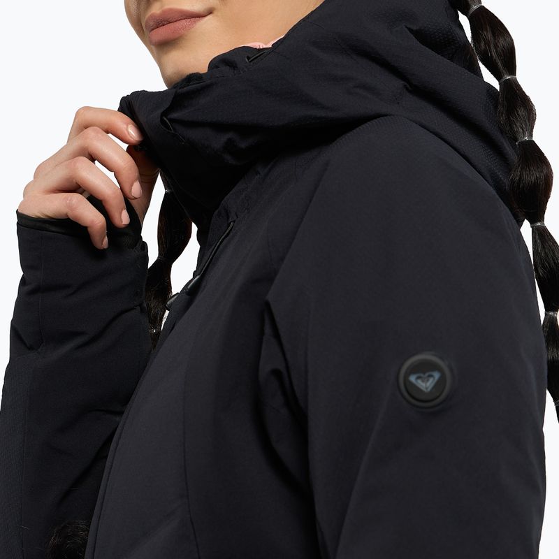 Giacca da snowboard da donna ROXY Dusk Warmlink nero vero 7