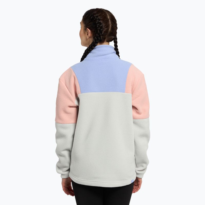 Felpa donna ROXY Chloe Kim Layer grigio erica 4