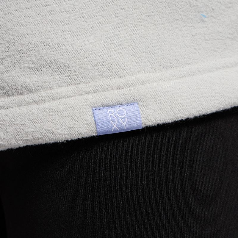 Felpa donna ROXY Chloe Kim Layer grigio erica 7