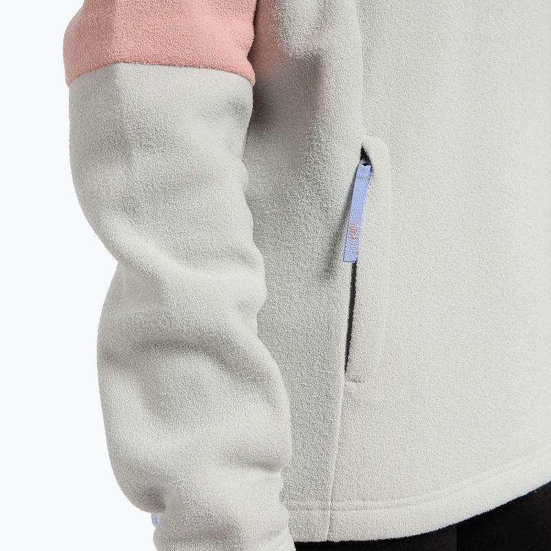 Felpa donna ROXY Chloe Kim Layer grigio erica 8