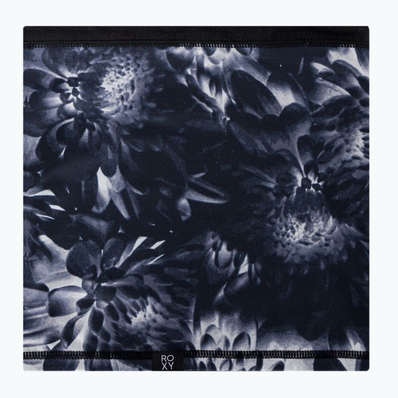 Passamontagna donna ROXY Lana Collar true black future flower 2