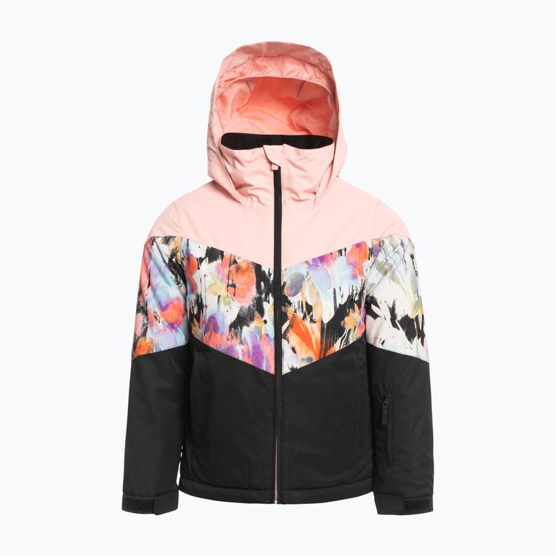 Giacca da snowboard per bambini ROXY Whist true black tenderness 5