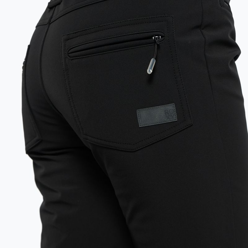 Pantaloni da snowboard da donna ROXY Summit Bib nero vero 7
