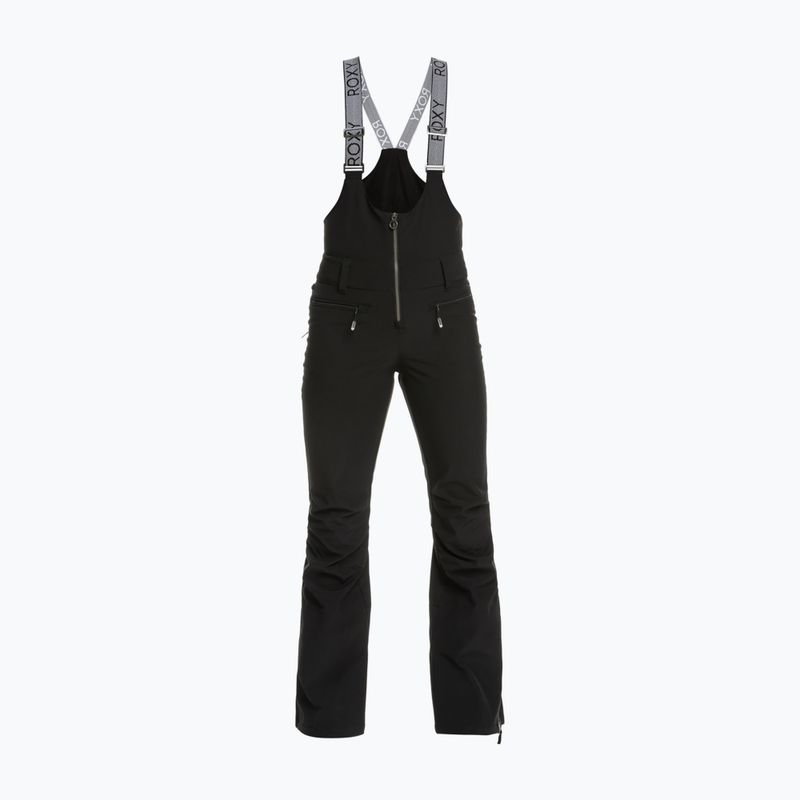 Pantaloni da snowboard da donna ROXY Summit Bib nero vero 9