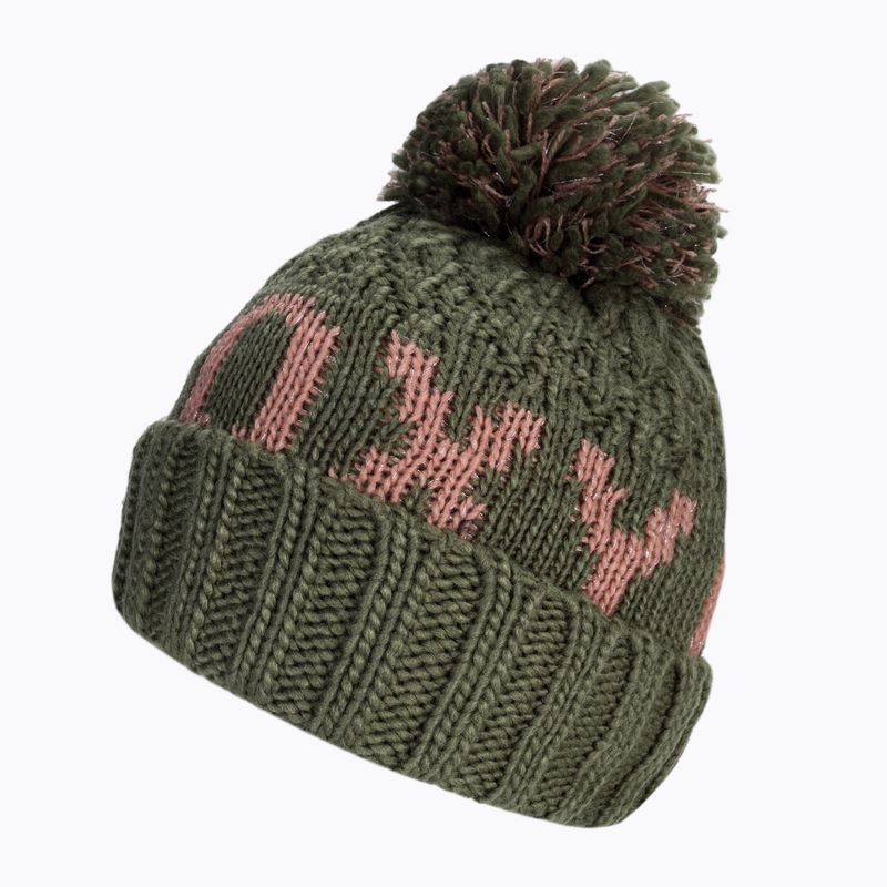 Berretto invernale per bambini ROXY Tonic verde lichene profondo 3