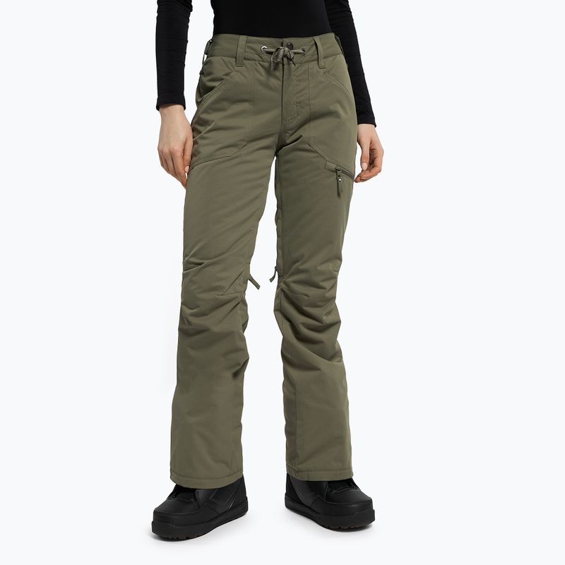 Pantaloni da snowboard donna ROXY Nadia verde lichene profondo