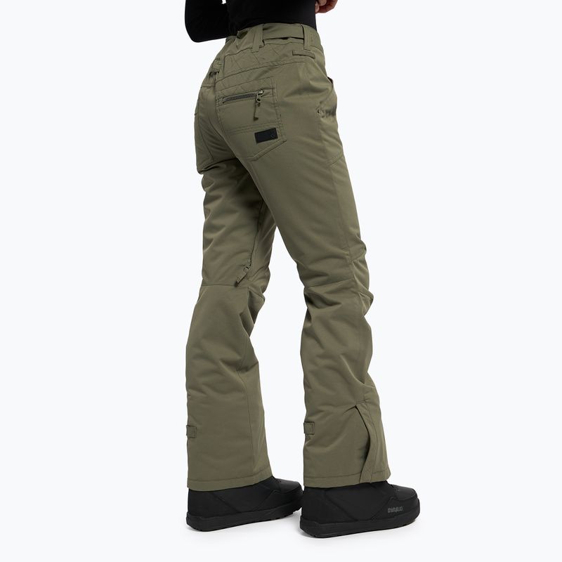 Pantaloni da snowboard donna ROXY Nadia verde lichene profondo 3