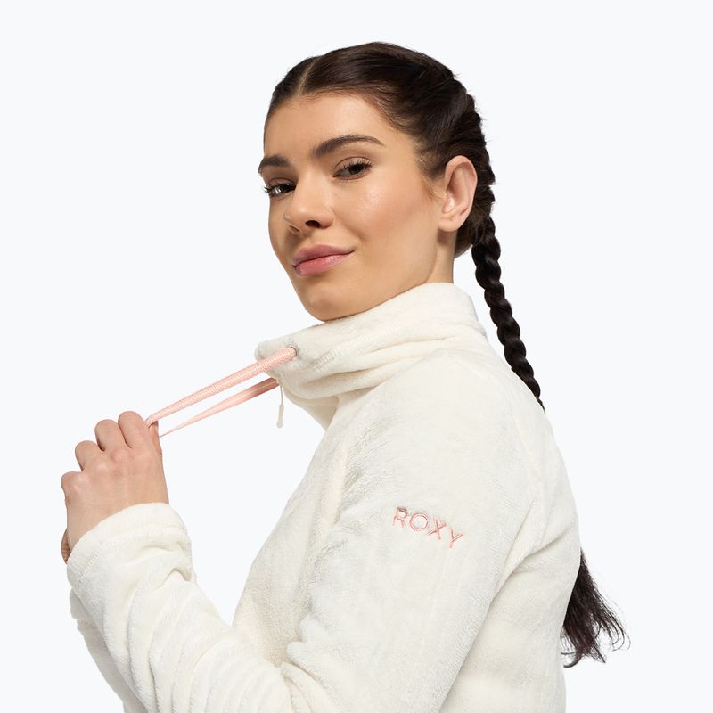Felpa da donna ROXY Tundra Fleece egret 5