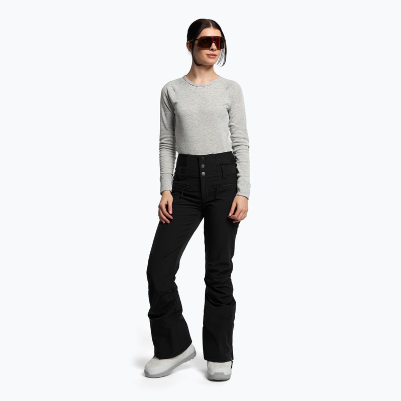 Pantaloni da snowboard da donna ROXY Rising High nero vero 2