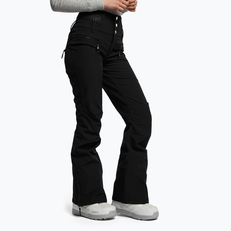 Pantaloni da snowboard da donna ROXY Rising High nero vero 3