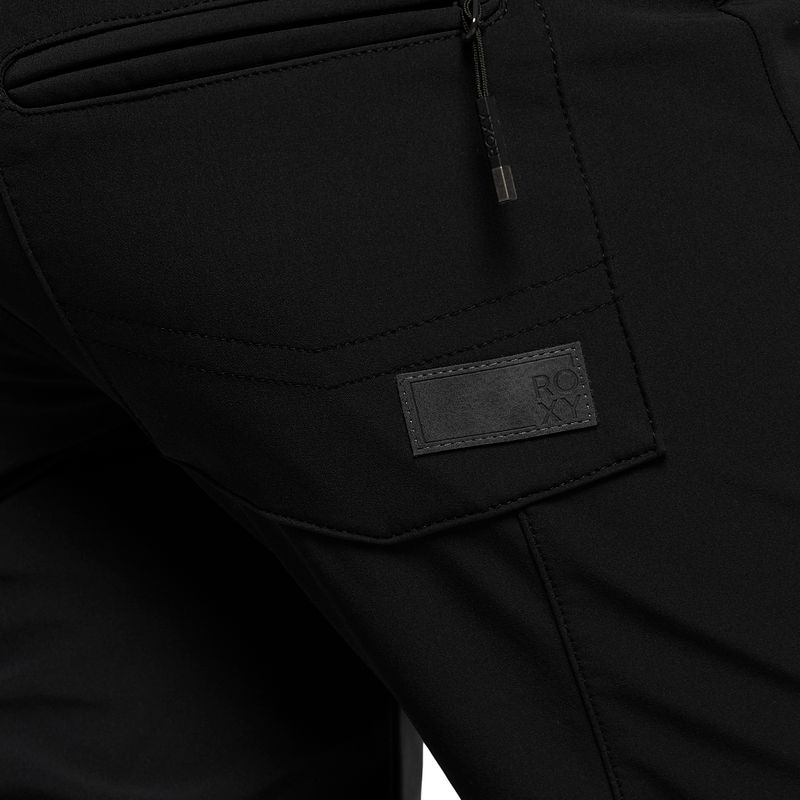 Pantaloni da snowboard da donna ROXY Rising High nero vero 5