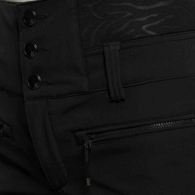 Pantaloni da snowboard da donna ROXY Rising High nero vero 6