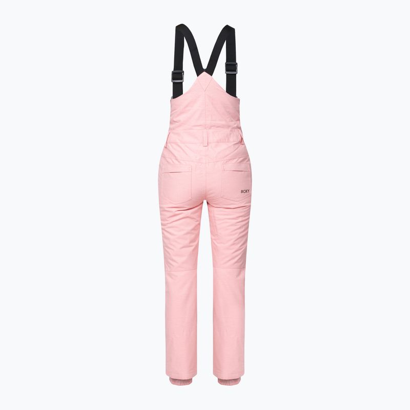 Pantaloni da snowboard per bambini ROXY Non Stop Bib mellow rose 2