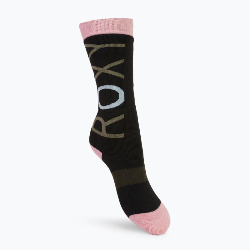 Calzini da snowboard per bambini ROXY Frosty nero vero