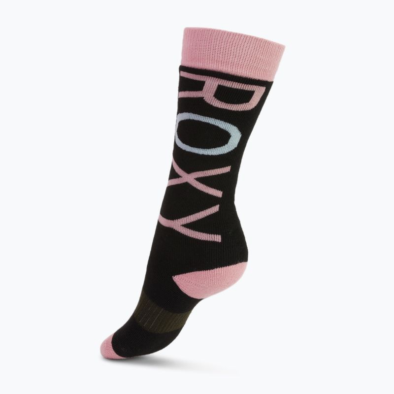 Calzini da snowboard per bambini ROXY Frosty nero vero 2
