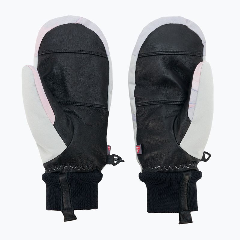 Guanti da snowboard da donna ROXY Chloe Kim grigio marmo viola 2