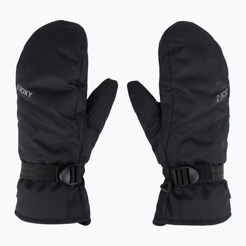 Guanti da snowboard da donna ROXY Gore Tex Fizz Mitt nero vero 2