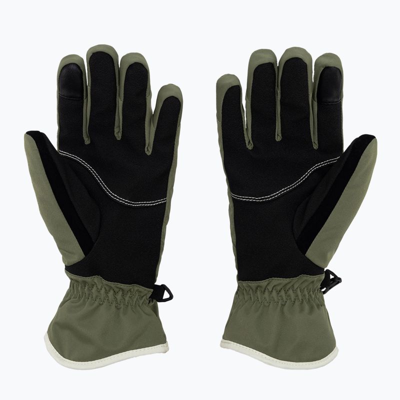 Guanti da snowboard da donna ROXY Freshfields verde lichene scuro 2
