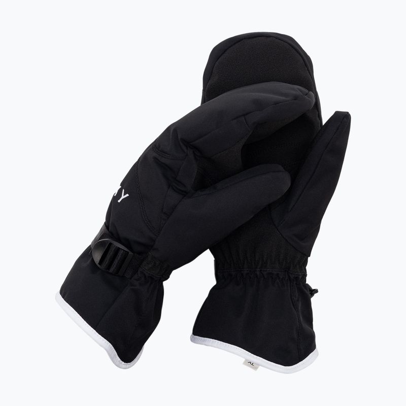 Guanti da snowboard da donna ROXY Jetty Solid Mitt nero