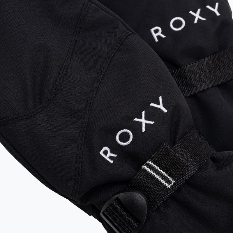 Guanti da snowboard da donna ROXY Jetty Solid Mitt nero 4