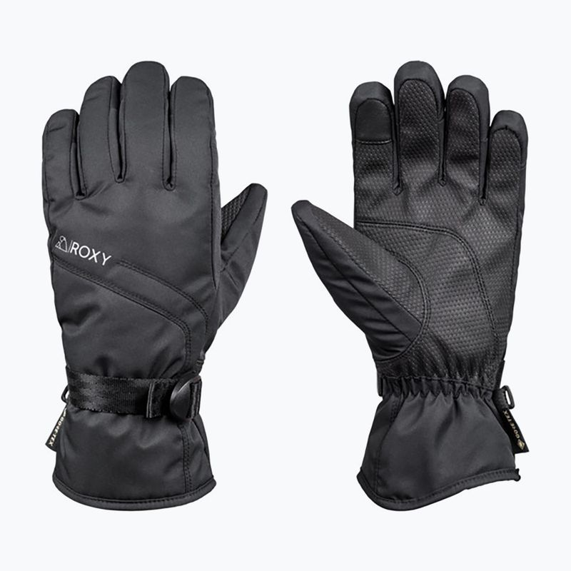 Guanti da snowboard da donna ROXY Gore Tex Fizz nero vero 7