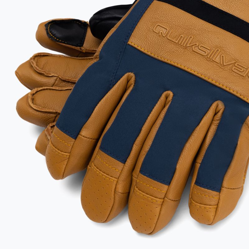 Guanti da snowboard Quiksilver Squad buckthorn marrone 4