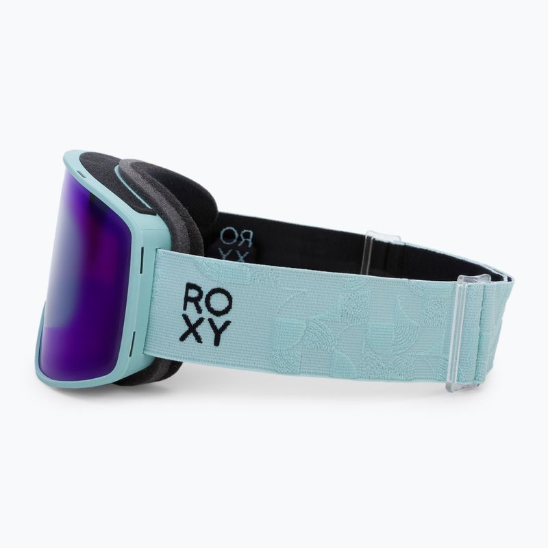 Occhiali da snowboard da donna ROXY Storm fair aqua/ml blu 5