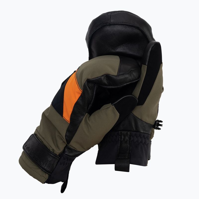 Quiksilver Squad Mitt guanto da snowboard in foglia d'uva