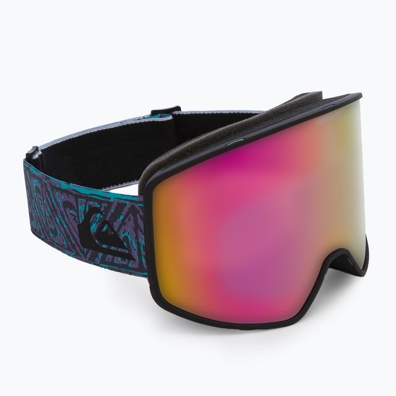 Occhiali da snowboard Quiksilver Storm high heritage/ml viola