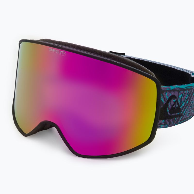 Occhiali da snowboard Quiksilver Storm high heritage/ml viola 5