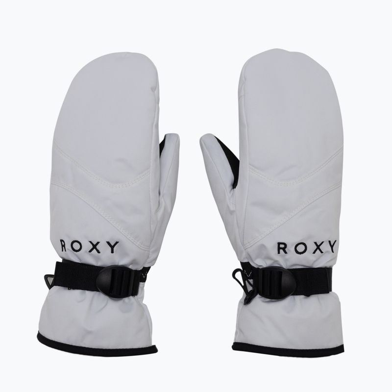 Guanti da snowboard da donna ROXY Jetty Solid Mitt bianco 3